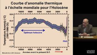 Climats extrêmes et analogues actuels : l'optimum holocène (suite) (1) - Edouard Bard (2020-2021)