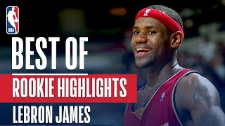 LeBron James BEST NBA Rookie Highlights | 2003-2004 NBA Season