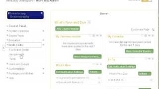 CourseSites Tutorial 10: Grading an Assignment