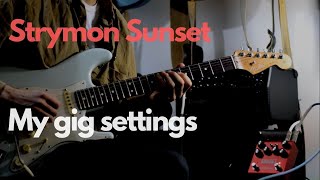 Strymon Sunset || My gig settings || Mesa Boogie Mark V:25