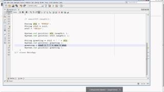 Week 03 Java String class Part 3