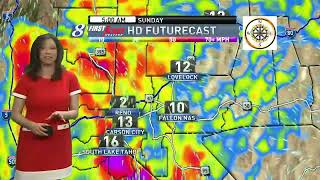 A look ahead at the weekend storms