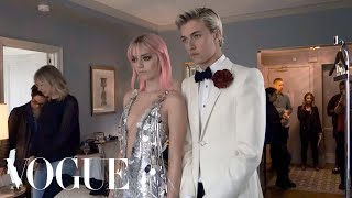 Lucky Blue and Pyper Smith Get Ready for the Met Gala