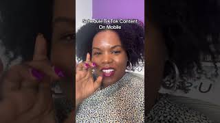 Schedule TikTok Content On Mobile #tiktoknews #tiktoknewsroom #tiktok101 how to schedule content on