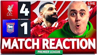 LIVERPOOL 4-1 IPSWICH TOWN! Craig's LIVE Match Reaction