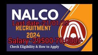 NURSING OFFICER//PHARMACY//DRESSER/LT// RECRUITMENT RECRUITMENT IN NALCO DAMANJODI,LAST DT-21/01/25