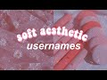 🍓✨ Soft aesthetic usernames for Instagram, Roblox & YouTube