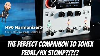 The Absolute PERFECT Companion To Tonex Pedal/HX Stomp!! | Eventide H90