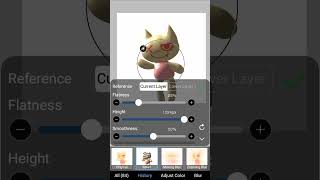 How to draw 3D character #ibispaintx #art #cute #ytshorts