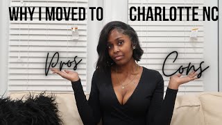WHY I MOVED TO CHARLOTTE NC + PROS AND CONS OF LIVING IN CHARLOTTE NC | TAKEAG