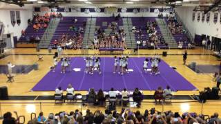 Battlefield High School PWC Cheer Competition 2016