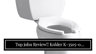 Top potty Review!! Kohler K-3505-0 Wellworth Classic Pressure Lite Elongated 1.4 gpf Toilet, Le...