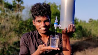 Water purifier செய்வது எப்படி | homemade natural water purifier making | Mr.suncity...