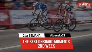 Highlights Onboard 2nd week | #LaVuelta21