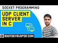 UDP Client Server Program in C | Socket Programming