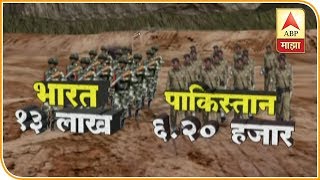 भारत-पाकिस्तान युद्ध झालं तर...कोणाचं पारडं जड? | एबीपी माझा