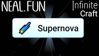 How to Make Supernova in Infinite Craft | Get Supernova Infinite Craft