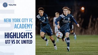 Boys Academy Highlights | NYCFC U17 vs DC United | April 3, 2022