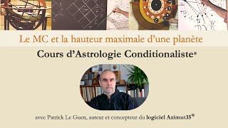 Notions d'astronomie en Astrologie : le MC et la ou les planètes les plus hautes