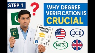 How to Verify Your Pharmacy Degree for USA, UK, and Canada | Step-by-Step Guide for Pharmacists
