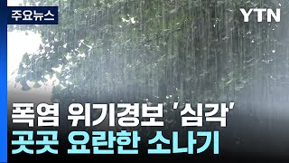 [날씨] 폭염 위기경보 '심각'...내일도 찜통더위 속 소나기 / YTN