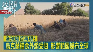 益起看世界-烏俄戰事延燒 烏國農業荒廢 糧食外銷受阻 俄國以運糧為談判籌碼 非洲國家憂糧荒再現