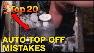 Auto Top Off tips & tricks we learned after years ATO mistakes. Save your tank, don't do this!