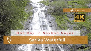 [4K Walk] 🇹🇭 Nakhon Nayok, Sarika Waterfall