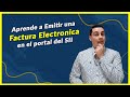 como emitir factura electrónica paso a paso 2022