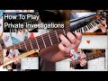 'Private Investigations' Dire Straits Guitar & Bass Lesson