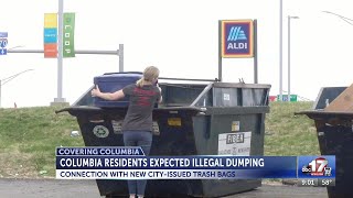 Columbia residents ‘not surprised’ about illegal dumping after new city-issued trash bags