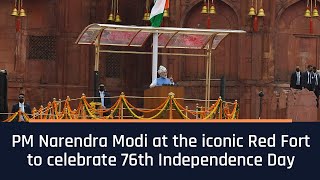 PM Narendra Modi at the iconic Red Fort to celebrate 76th Independence Day l PMO