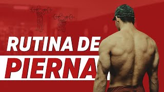 RUTINA INTENSA de PIERNAS en el GYM // Capítulo 4 en preparación // JC FIT