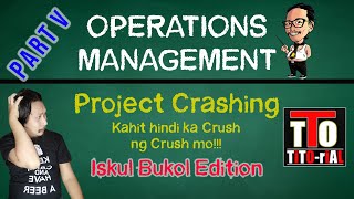 Pert Cpm Part 5 Project Crashing Tagalog