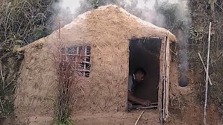 Mountaintop survival. The journey of building dream homes and the hardships of living in the wild.