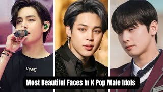 Top 10 Most Beautiful Faces In K Pop Male Idols.