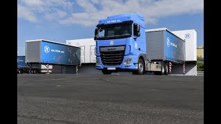 Autonomous ZF Innovation Truck changes swapbodies