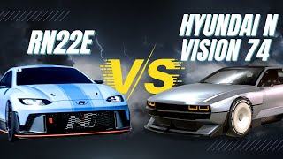 Hyundai N vision 74 VS RN22e