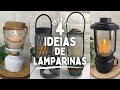 4 ideias de lamparinas usando potes de vidro!