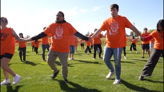 Human Spiderweb Comes To Life At MRU