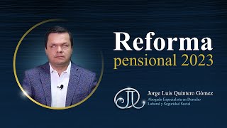 Reforma pensional 2023