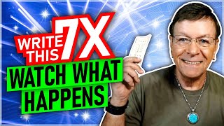 Write This 7X And Put It Under Your Pillow | WATCH WHAT HAPPENS! | Law of Attraction