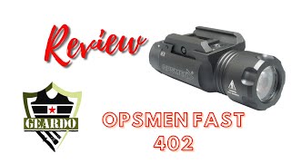 Opsmen Fast 402 Weapon Mounted Light Review