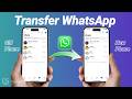 How to Transfer WhatsApp From Old Phone to New Phone (Android & iPhone) – 2025 Guide