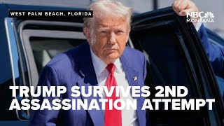 Trump survives second assassination attempt