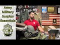 Army Military Surplus Essentials