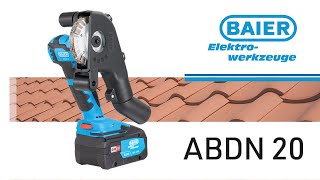 Cordless diamond channel cutter ABDN20