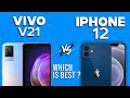 Vivo V21 vs iPhone 12