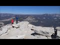 【リアル登山動画】ヨセミテ① ハーフドーム 大岩壁の頂上 ★カリフォルニア★アメリカ