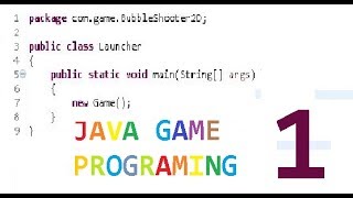 Java game programming | Bubble Shooter 2D | window